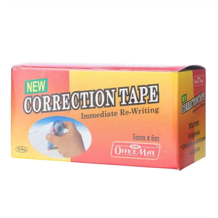 Correction Tape in Pouch in Pack of 10 pcs