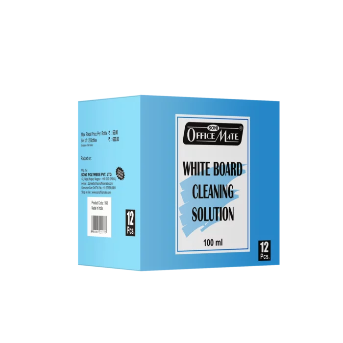 Whiteboard Cleaning  Solutions 100 ML in Pack of 12 pcs