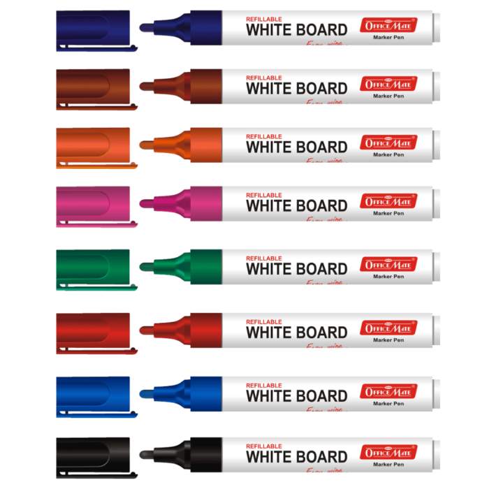Whiteboard Marker 8 pc PP Box