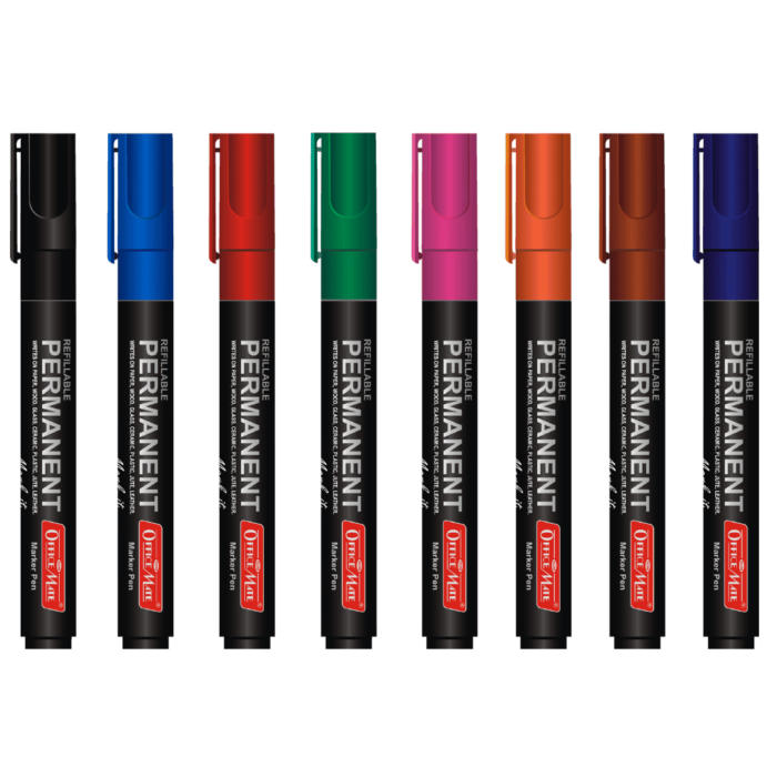 Permanent Marker Pen 8 pcs PP Box - Soni Office Mate