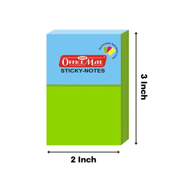 STICKY NOTEPAD FLUORESCENT (50 X 76) - PACK OF 1