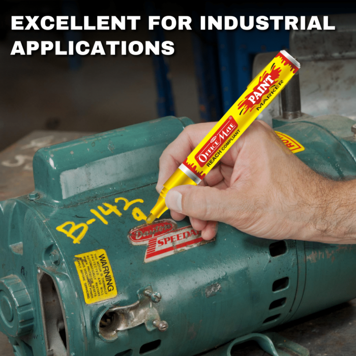 Paint Marker Regular Colors (10pcs) - Vibrant Colours, Non-Toxic, Multi surface usage