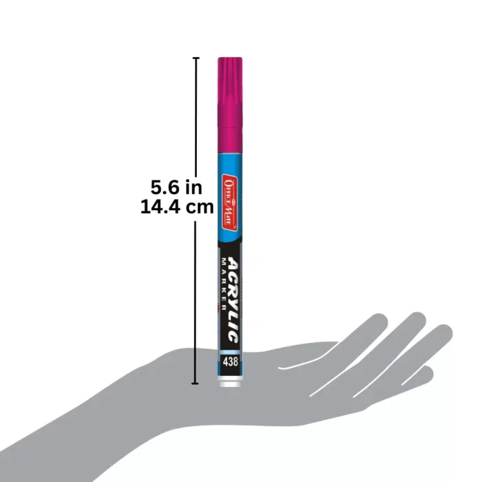 Fine Tip Acrylic Paint Markers (10pcs) – Precision Tip, Vibrant Colours, Water Based, Versatile Use