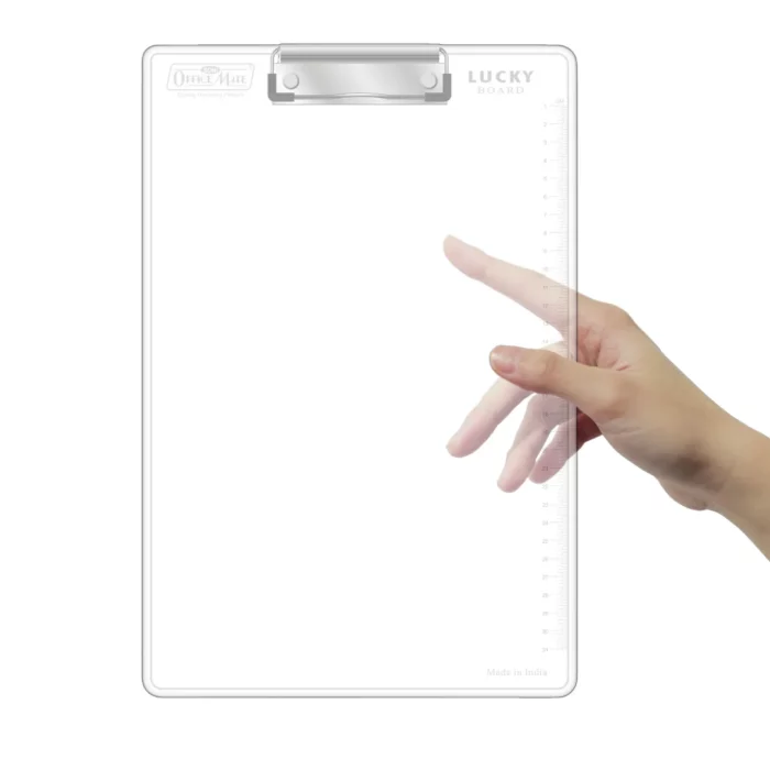 Topper's Clear Exam Board – Ultra Light, Sleek Design