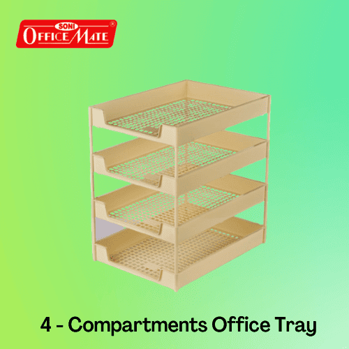 four-compartment-office-tray