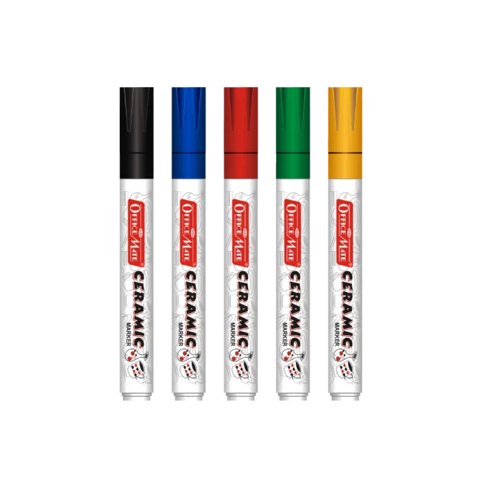 Ceramic Marker (5pcs & 8pcs) – Ideal for Ceramic Art, Smudge proof Ink