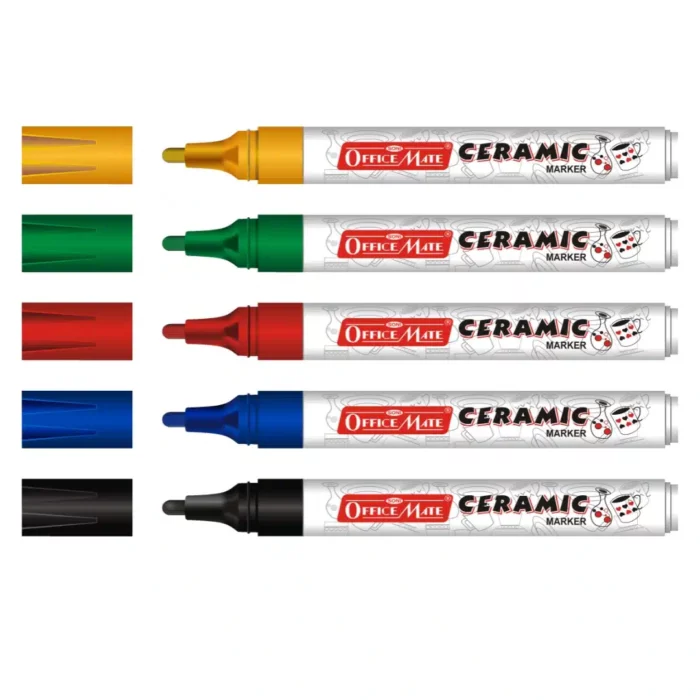 Ceramic Marker (5pcs & 8pcs) – Ideal for Ceramic Art, Smudge proof Ink