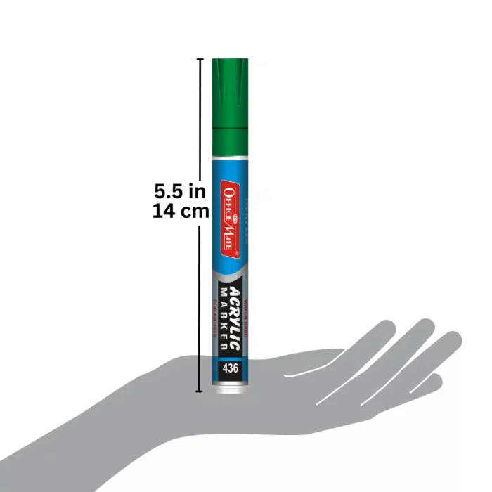 Acrylic Paint Markers (5 pcs) Water-Based, Non Toxic, Perfect for Doodling and Sketching