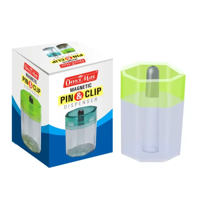 Magnetic Pin & Clip Dispenser – Tidy Workspace, Compact Design