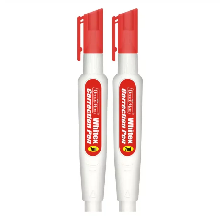 Correction Pen (7ml) – Pack of 2, Instant Drying, Precise Application