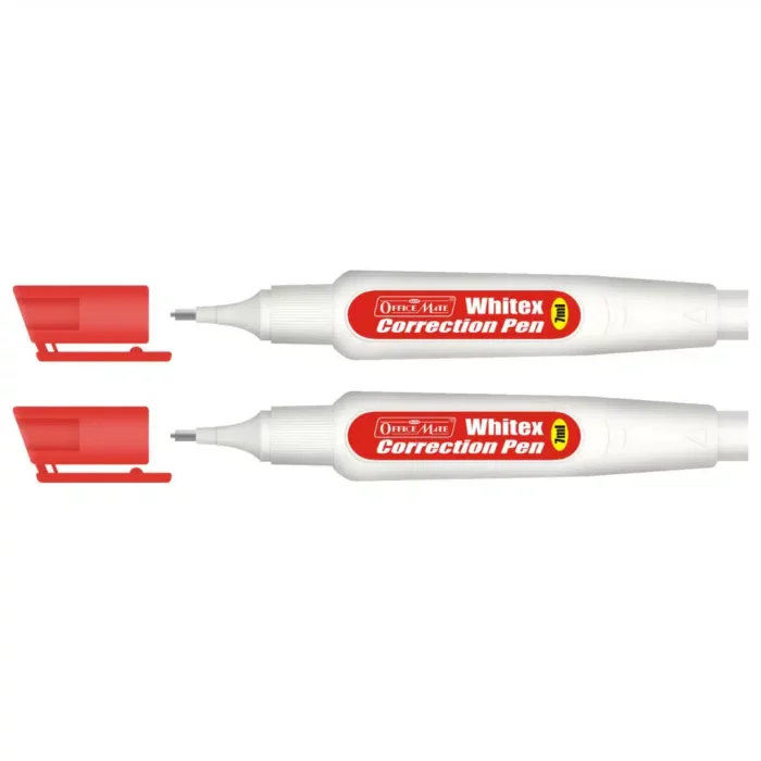 Correction Pen (7ml) – Pack of 2, Instant Drying, Precise Application