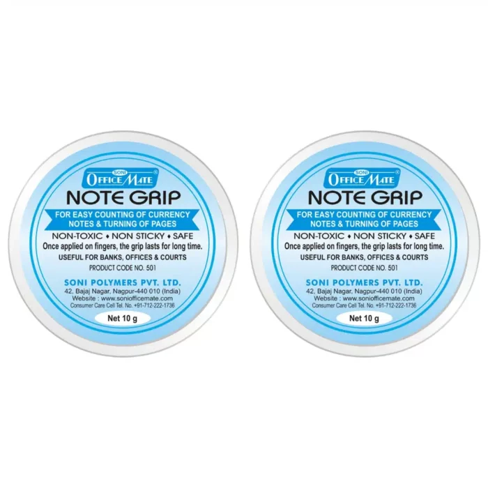 Note Grip (10g) – Pack of 2, Long-Lasting Hold, Non-Toxic, Residue-Free