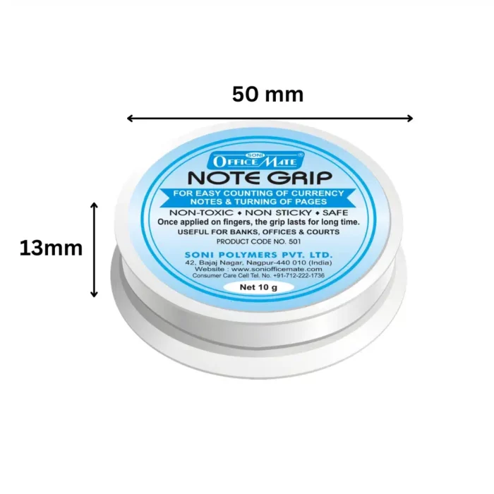 Note Grip (10g) – Pack of 2, Long-Lasting Hold, Non-Toxic, Residue-Free