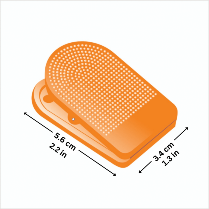 Multicolored Paper Clips (Pack of 6) – Strong Grip, Vibrant Colors