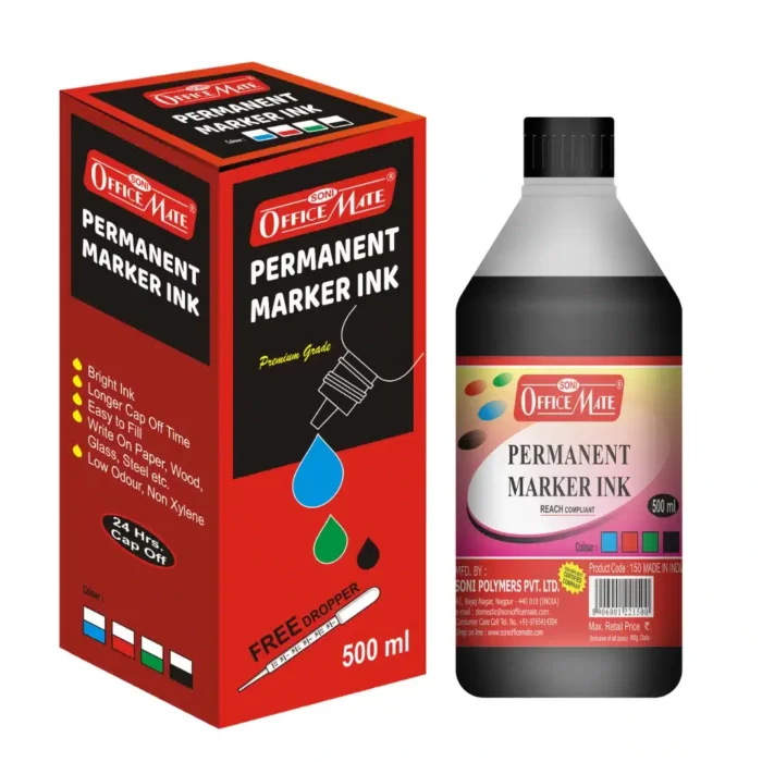 Permanent Marker Refill Ink 500 ML (Pack of 1)