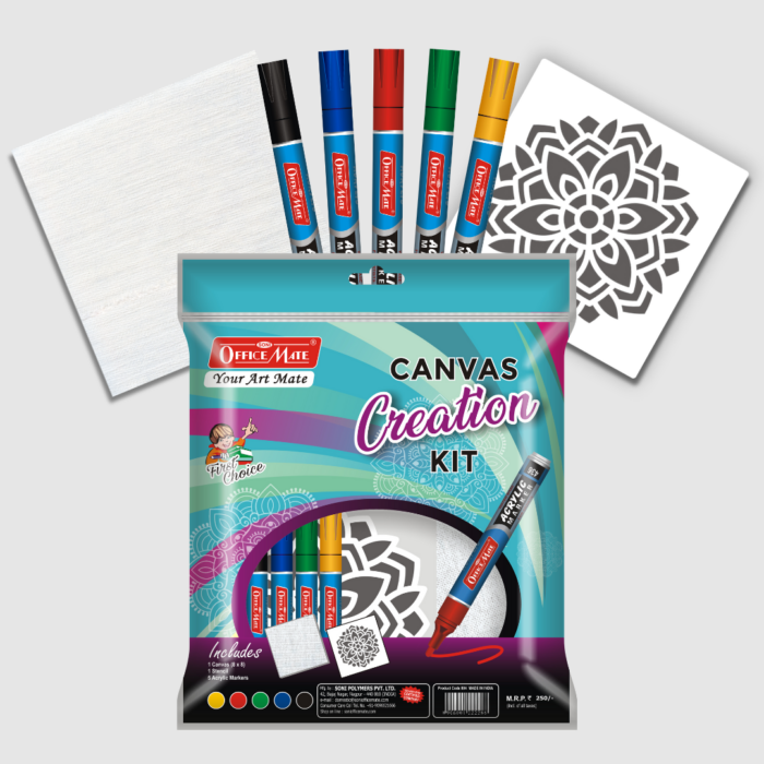 Canvas Creation Kit, Premium Quality, Ideal for Beginners and Professionals
